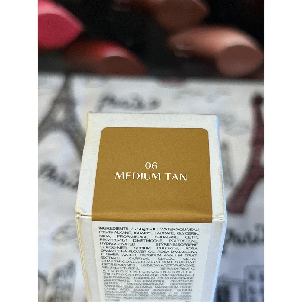 GloWish By Huda Beauty Multi Dew Skin Tint - 1.35oz Full Size Read Medium Tan 06